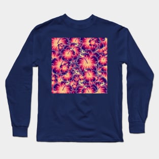 Purple hibiscus Long Sleeve T-Shirt